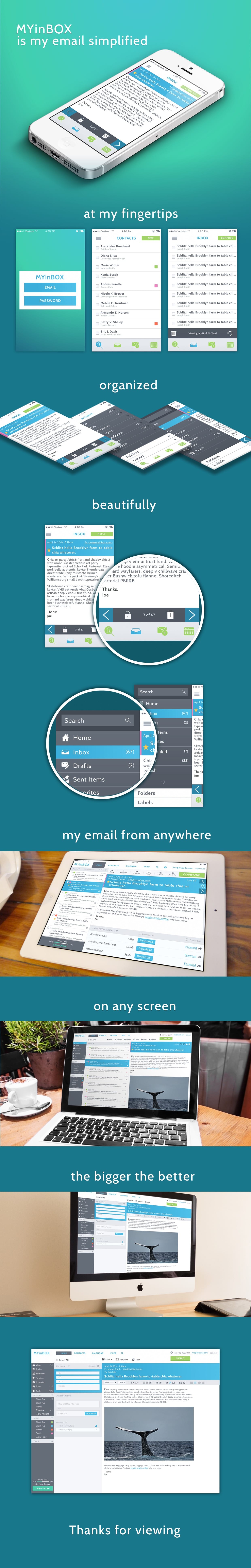 Email App Image Maui Web Design | Kris Jolls | Portfolio Project | Web Designer